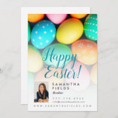 Carte postale de voeux de Pâques (Devant / Derrière)