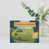 Carte postale de voeux IGGPPCamp (Debout devant)