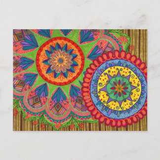 Carte postale de voeux joyeux