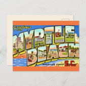 Carte postale de voeux Myrtle Beach (Devant / Derrière)