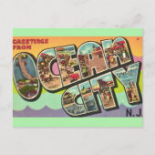Carte postale de voeux Ocean City NJ (Devant)