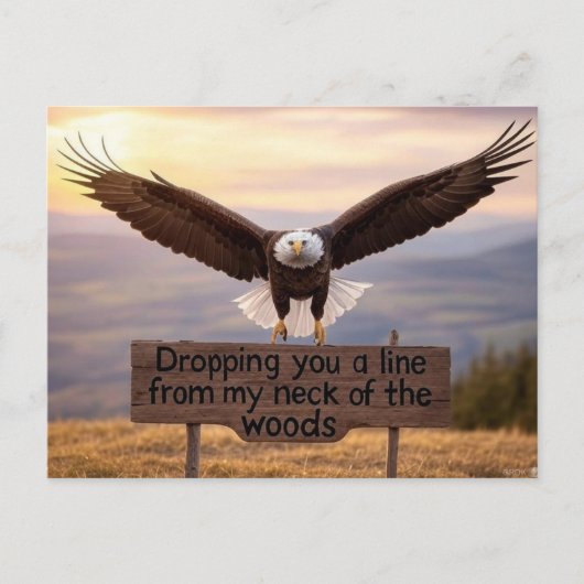 Carte postale de voeux patriotique (Devant)