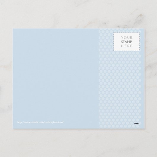 CARTE POSTALE DE VŒUX PHOTO :: douceur 1 (Dos)