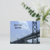 Carte postale de voeux Quad Cities (Debout devant)