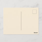 Carte postale de vœux vintage de Rhode Island (Dos)