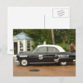 Carte Postale De 'voiture 51 polices de Chevrolet (Devant / Derrière)