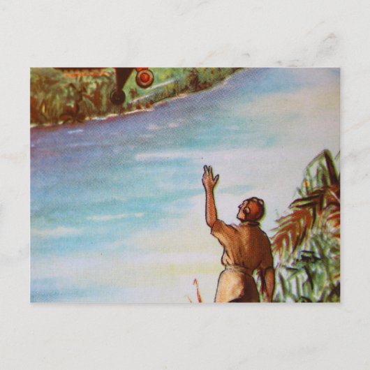 Carte postale de vol du pilote (Devant)