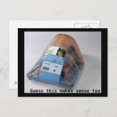 carte postale de volaille humaine (Devant / Derrière)