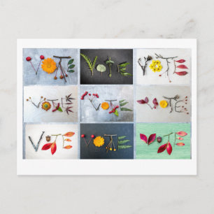 Carte postale de vote 