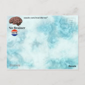 Carte postale de vote sans hésitation (Dos)