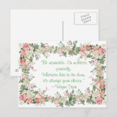 Carte postale de votre choix (Devant / Derrière)