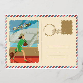 Carte postale de voyage