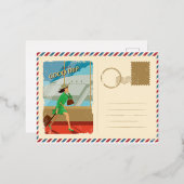 Carte postale de voyage (Recto/Verso)