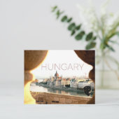 Carte postale de voyage à Budapest, Hongrie (Debout devant)