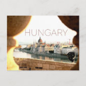 Carte postale de voyage à Budapest, Hongrie (Devant)