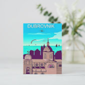 Carte postale de voyage à Dubrovnik (Debout devant)