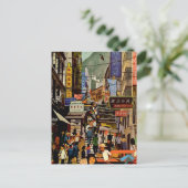 Carte postale de voyage à Hong Kong (Debout devant)