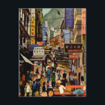 Carte postale de voyage à Hong Kong<br><div class="desc">Carte postale de voyage</div>