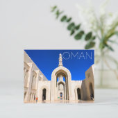 Carte postale de voyage à Mascate, Oman (Debout devant)