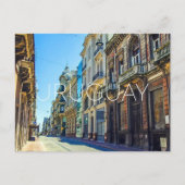 Carte postale de voyage à Montevideo, Uruguay (Devant)