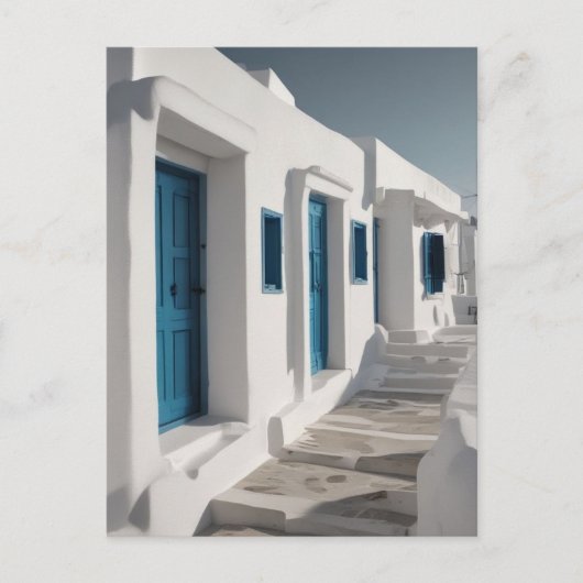 Carte postale de voyage à Mykonos Grèce (Devant)