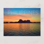 Carte postale de voyage à Palawan, Philippines (Devant)