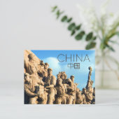 Carte postale de voyage à Pékin, Chine (Debout devant)