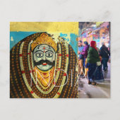 Carte postale de voyage à Varanasi, Inde (Devant)