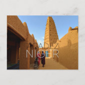 Carte postale de voyage Agadez, Niger (Devant)