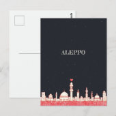 Carte postale de voyage Alep Syrie (Devant / Derrière)
