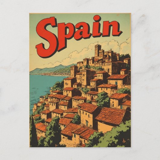CARTE POSTALE DE VOYAGE ANCIENNE ESPAGNE (Devant)