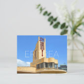 Carte postale de voyage Asmara, Érythrée (Debout devant)