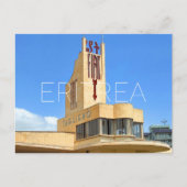 Carte postale de voyage Asmara, Érythrée (Devant)