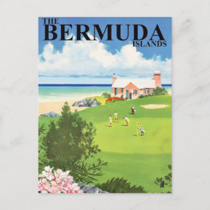 Carte postale de voyage aux Bermudes