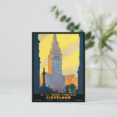 Carte postale de voyage Cleveland vintage (Debout devant)