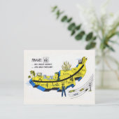 Carte postale de voyage de la route 66 américaine  (Debout devant)