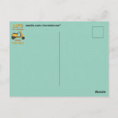 Carte postale de voyage de la vie (Dos)