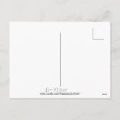 CARTE POSTALE DE VOYAGE DE QUÉBEC (Dos)