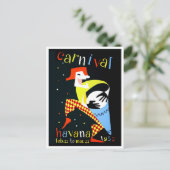Carte postale de voyage du Carnaval de La Havane 1 (Debout devant)