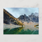 Carte postale de voyage du parc Banff, Canada (Devant)