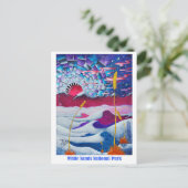 Carte postale de voyage du parc national des Sands (Debout devant)