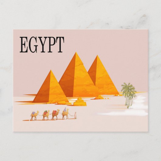 Carte postale de voyage Égypte (Devant)