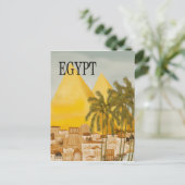 Carte postale de voyage Égypte (Debout devant)