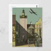 Carte postale de voyage en Allemagne (Devant / Derrière)