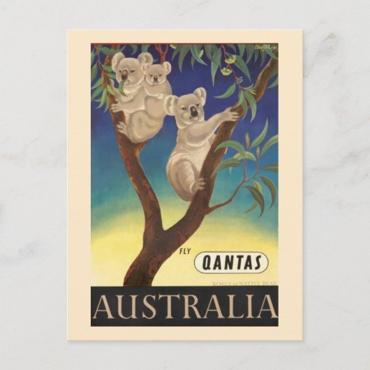 Carte postale de voyage en Australie (Devant)