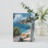 Carte postale de voyage Ibiza Espagne - Style vint (Debout devant)