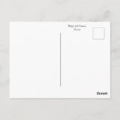 Carte postale de voyage inspirante (Dos)