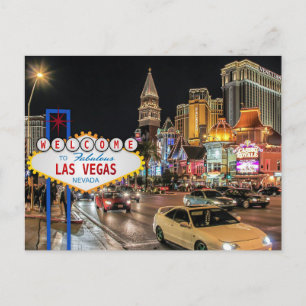 Carte postale de voyage LAS VEGAS Nevada