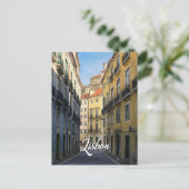 Carte postale de voyage Lisbonne (Debout devant)