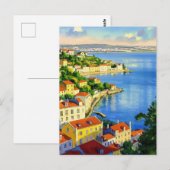 Carte postale de voyage Lisbonne (Devant / Derrière)